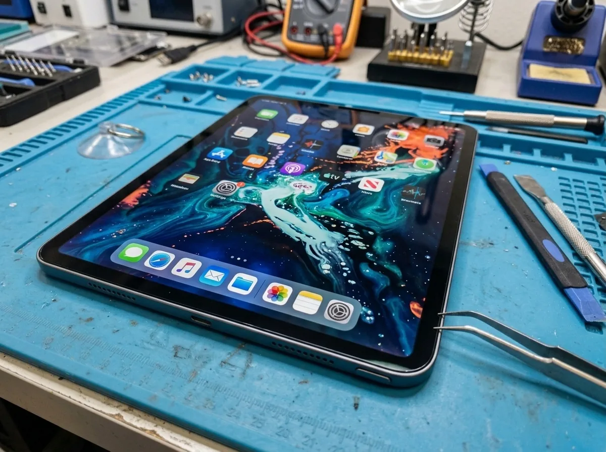 Liquid Retina XDR Panel Restoration - After Repair