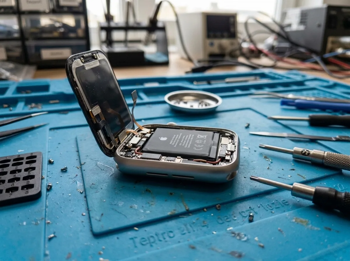 Swollen Battery & Sensor Servicing - After Repair