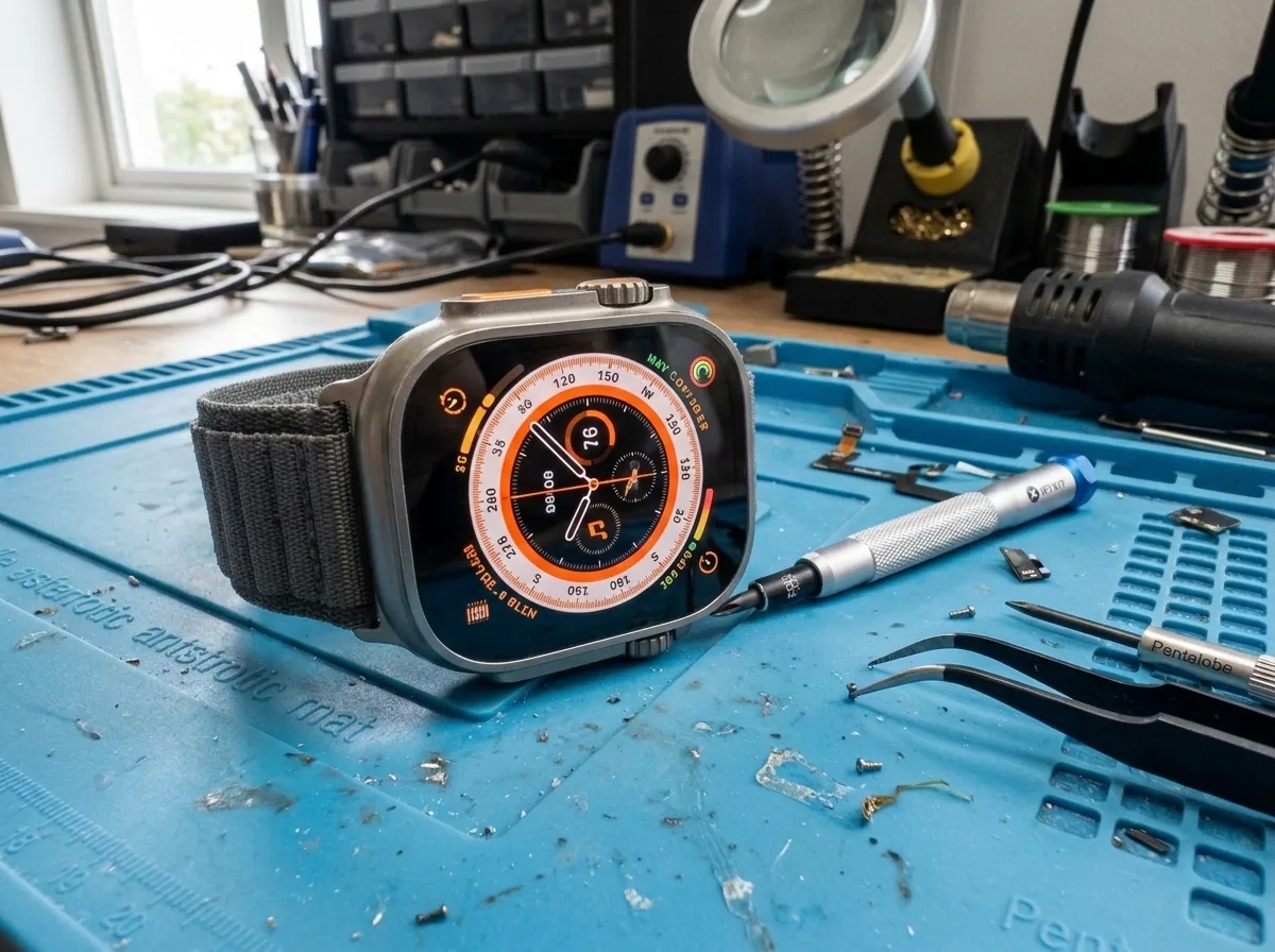 Sapphire Glass Separation - After Repair
