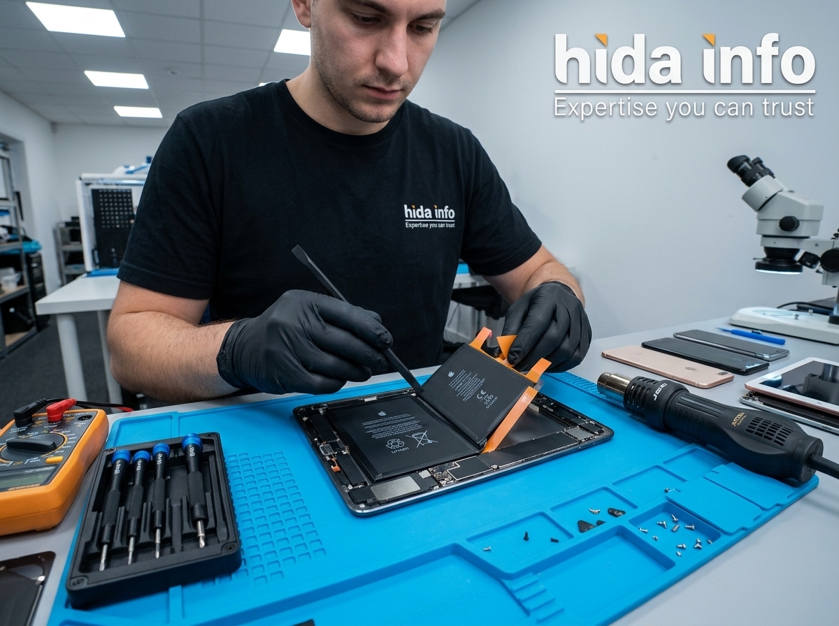 iPad Battery Replacement - Hida Info Kolkata